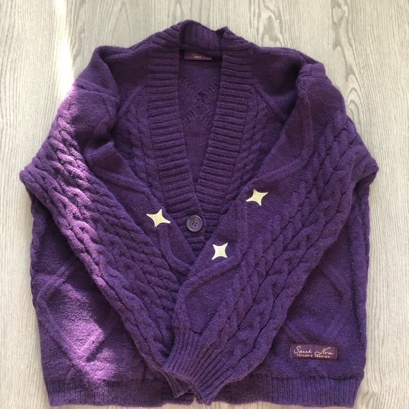 Taylor swift speak now cardigan never worn confetti included - Picture 7 of 8
